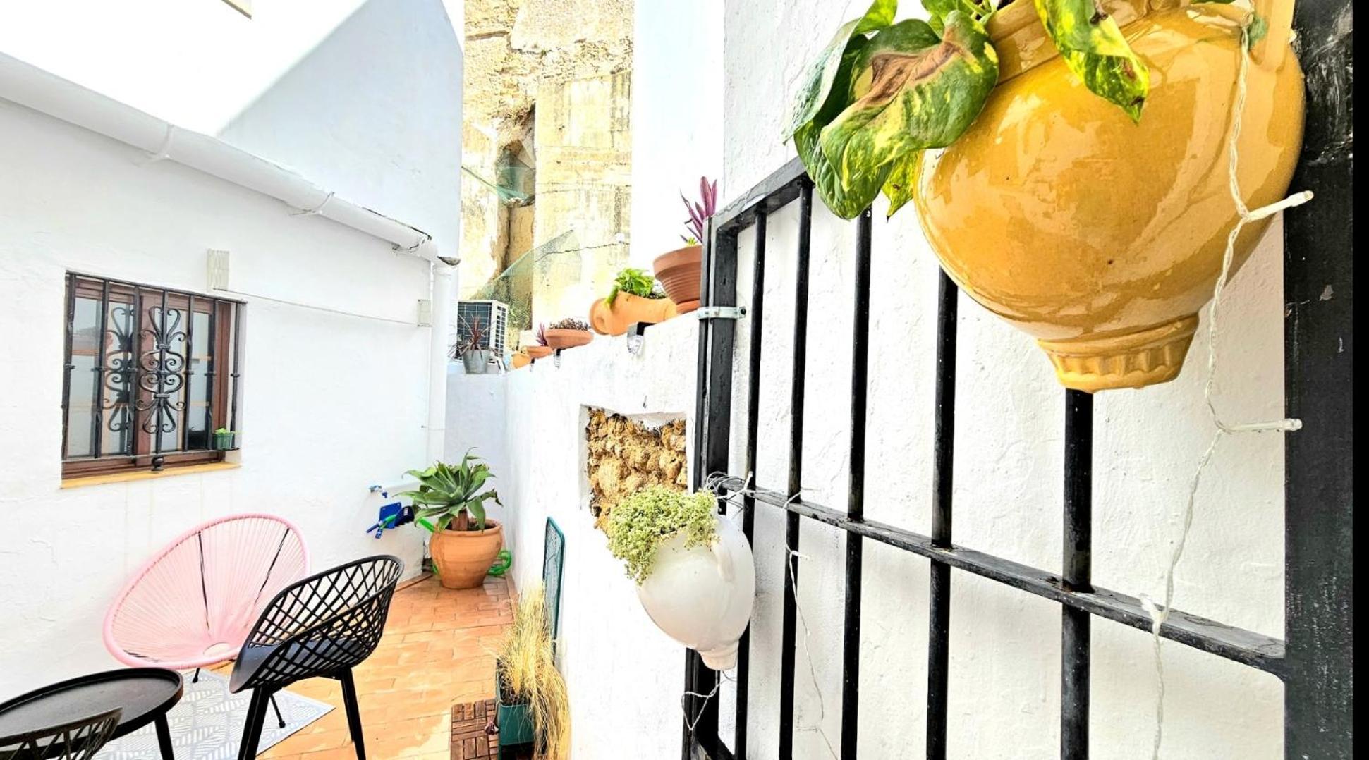דירות וחר דה לה פרונטרה Casa Bakara Vejer Old Town מראה חיצוני תמונה
