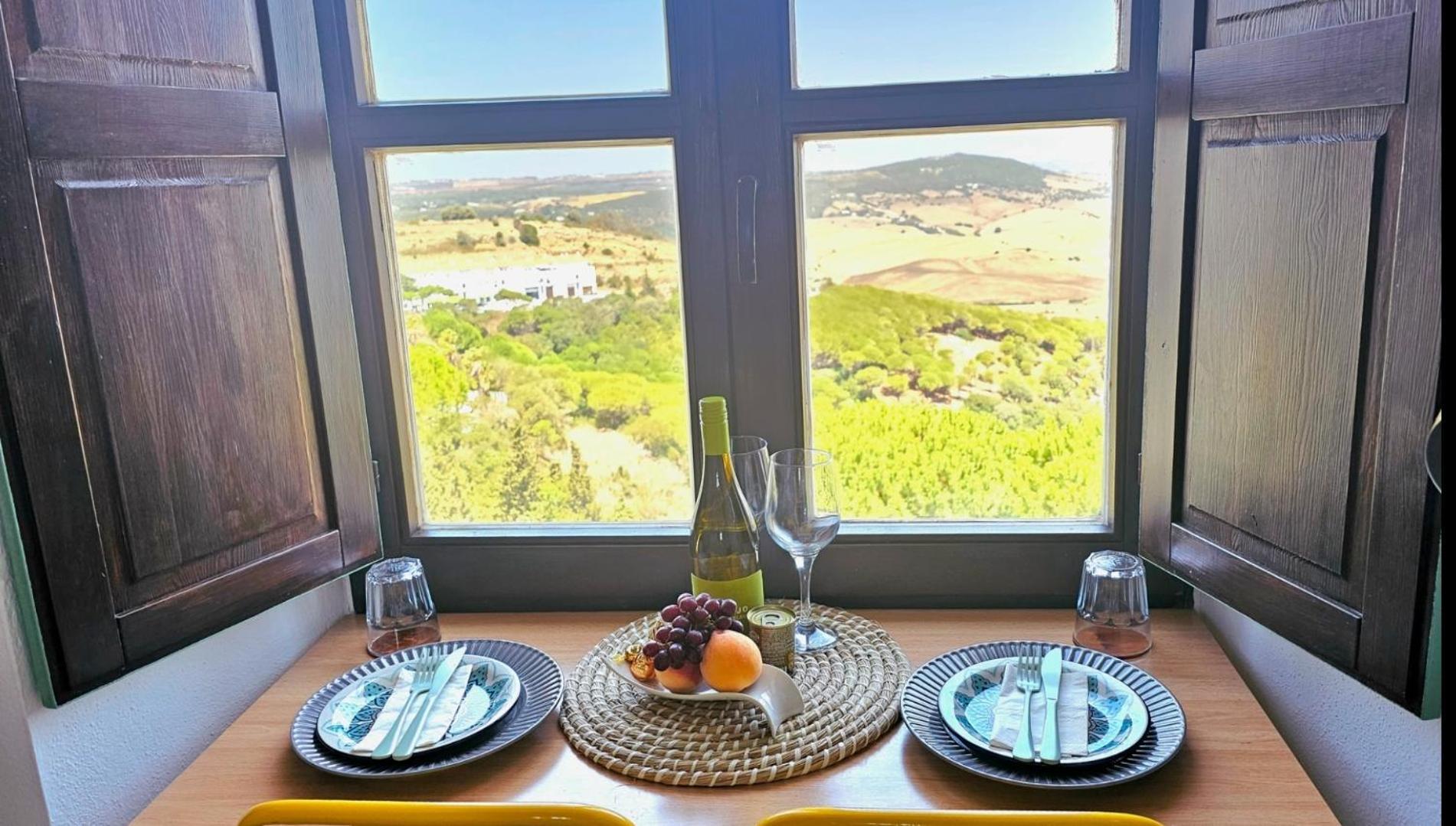 דירות וחר דה לה פרונטרה Casa Bakara Vejer Old Town מראה חיצוני תמונה