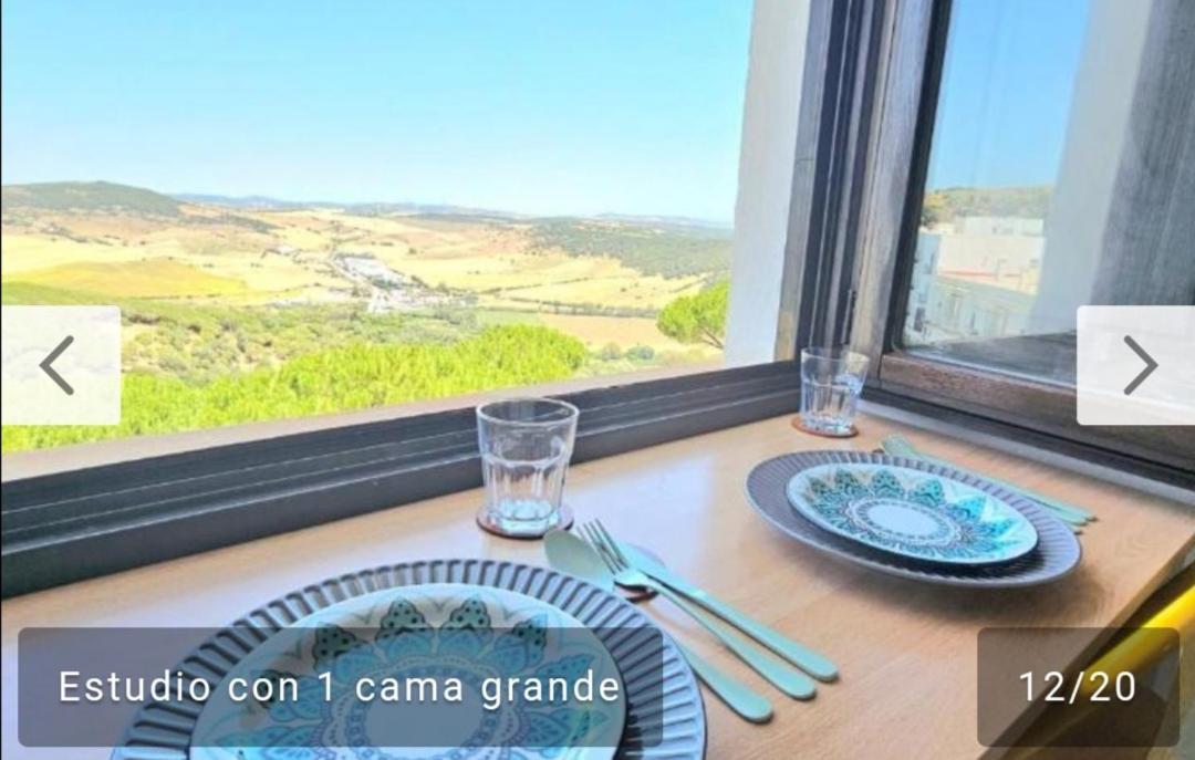 דירות וחר דה לה פרונטרה Casa Bakara Vejer Old Town מראה חיצוני תמונה